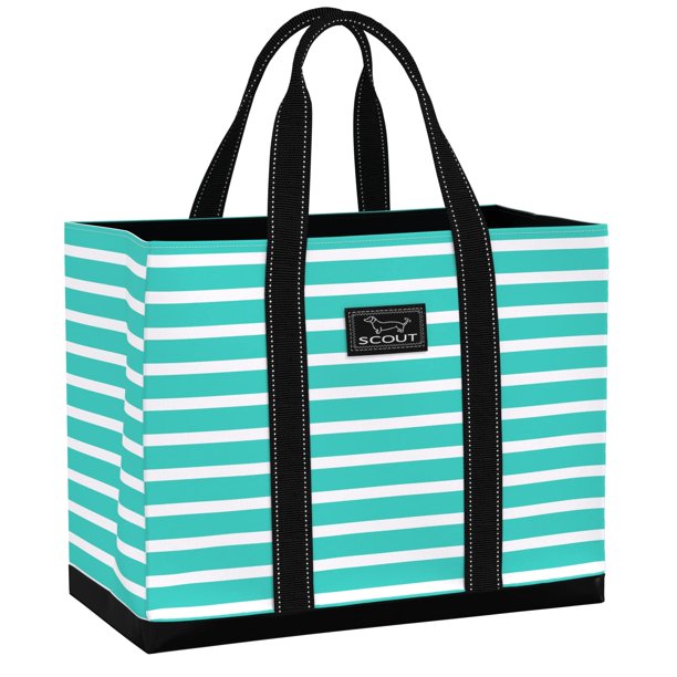 Bolsa de mano SCOUT, grande, con la parte superior abierta, impermeable para playa y piscina