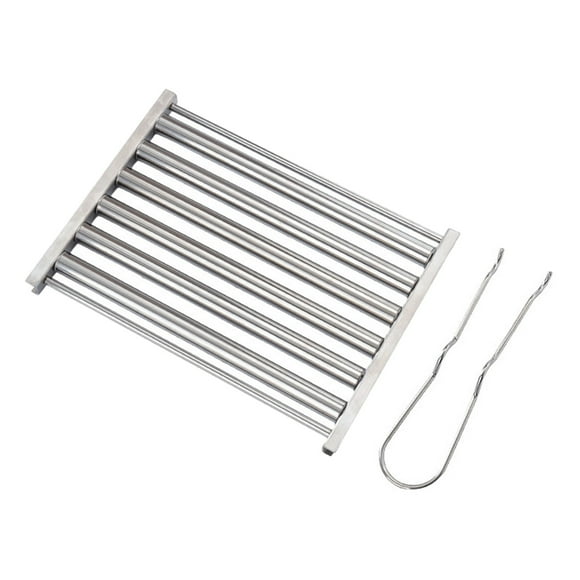 Stainless Steel Hot Dog Rack Sausages Rack Grill Rack Hot Dog Barbecue Rack Sausages Roller Rack