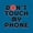 Don't Touch Phone B, variant on TalkingCase Slim Fit Phone Case Compatible for Samsung Galaxy S24 Ultra(Not S24, S24+ Plus), Happy Smile Icon Print, Lightweight,Flexible, USA Print