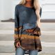 thumbnail image 2 of Blusa de manga larga con cuello redondo para mujer Pompotops gfhjh19523, 2 of 5