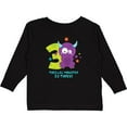thumbnail image 3 of Inktastic Monster 3rd Birthday Boys or Girls Long Sleeve Toddler T-Shirt, 3 of 5