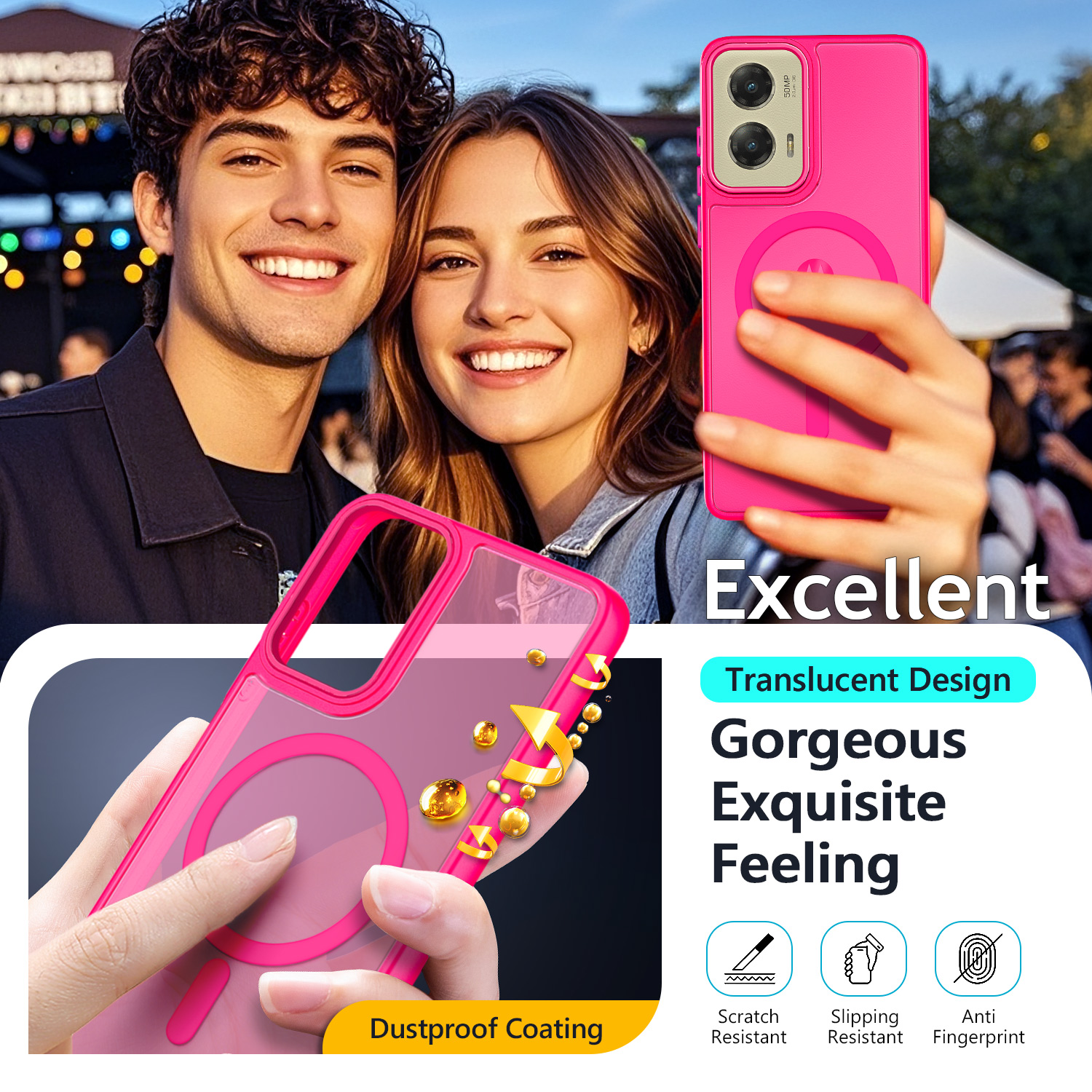NGB Supremacy Moto G Stylus 5G 2024 Case Pink photo 5