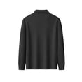 thumbnail image 7 of Kaemgyyd Mens Long Sleeve Shirts V Neck Casual Golf Shirt Fall Fashion Collared Pullover Soft Comfy Clothes（Black,4X-Large）, 7 of 7