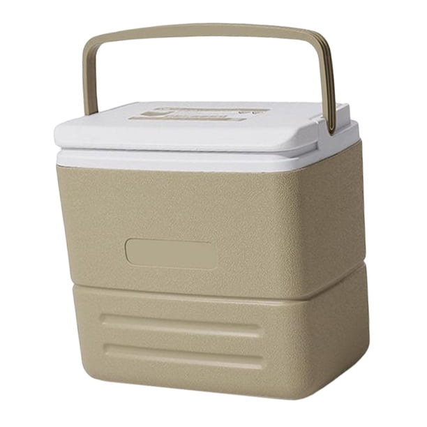 Nevera portátil Bebida Bebida Mantener fresco Catering Therma Mantener la comida caliente Caja térmica aislada para envío Viajes Playa Van Compras , 17L 17L Soledad Hielera para pícnic