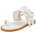 thumbnail image 2 of Paokuoon Little Kids Girls Ruffle Sandals Toddler Summer Outdoor Casual Beach Shoes Walking Shoes, 2 of 11