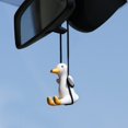 thumbnail image 1 of Cute Swing Duck Car Pendant Interior Rearview Mirrors Charms Ornament, 1 of 5