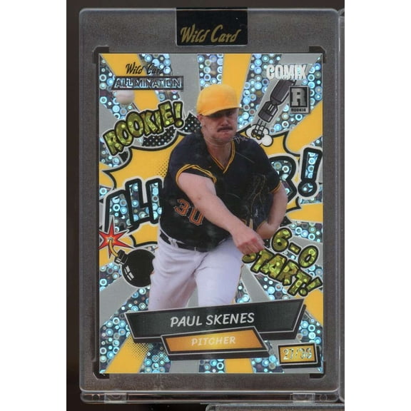 Pittsburgh Pirates ACYA-PS1 2024 Wildcard Alumination Paul Skenes Rookie #27/30