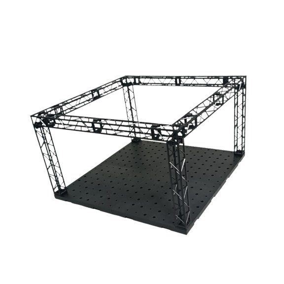Pitycbo Action Figure Display Hangar,Buildable Model Display Stage Versatile,Accessories Width 30 cm