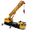 Mega Lifter, variant on Tipmant Alloy Diecast Cable Excavator Crane Model Toy Metal Die-cast Engineering Truck Vehicle Simulation Collection Children Kids Gift Scale 1:87