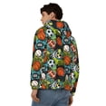 thumbnail image 4 of Naloa Balls Men’s Hoodies, Zip up Hoodie, Sweatshirts,Hoodies for Men Sizes S-3XL-X-Large, 4 of 5
