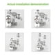 thumbnail image 3 of Válvula de ajuste fino de la aguja del distribuidor del regulador del divisor del CO2 del tanque del acuario, 3 of 8