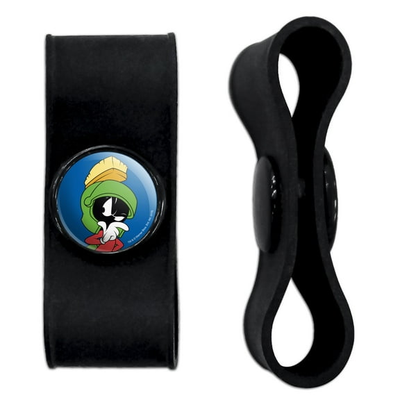 Looney Tunes Marvin The Martian Headphone Earbud Cord Wrap - Charging Cable Manager - Wire Organizer Set of 2
