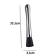 thumbnail image 2 of El cóctel perfecto en casa con este acero inoxidable con cabezal de nailon ranurado., 2 of 5