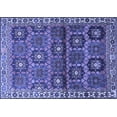 thumbnail image 1 of Ahgly Company Indoor Rectangle Persian Blue Traditional Area Rugs, 5' x 8', 1 of 4