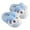 Sky Blue, variant on REDARER Kids Bunny Slippers, Cozy Lined Indoor Shoes with Soft Sole, Warm House Footwear for Toddlers and Children,Size:2-2.5 Years