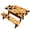 Christmas Bat, variant on Taierverra Halloween Picnic Table Cover with Bench Covers with Elasticity 6ft Pumpkin Bat Ghost Patio Tablecloth, Reusable Waterproof Table Cloth for Camping, Party, Vacation