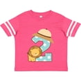 thumbnail image 3 of Inktastic Safari 2nd Birthday Lion Jungle Boys or Girls Toddler T-Shirt, 3 of 5