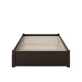 thumbnail image 4 of Concord Full Platform Bed with Flat Panel Foot Board and Full Size Urban Trundle Bed in Espresso, 4 of 8