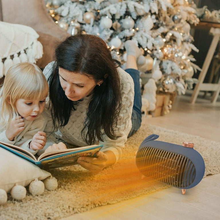 SIYTUAU Indoor Portable Ceramic Space Heater Bladeless Personal