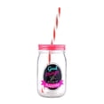 thumbnail image 1 of Home Basics MJ44958-PNK Printed Mason Jar - Pink, 1 of 1