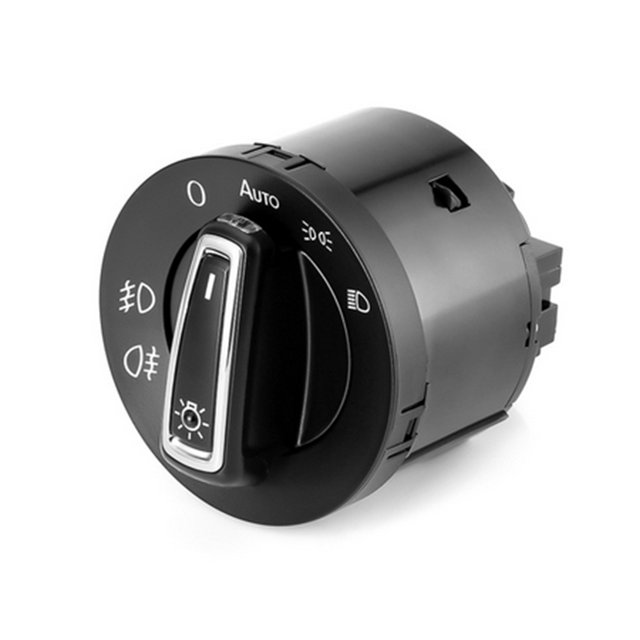 Ygjytge Interruptor faro 12V Módulo sensor para Golf 2004-2013 MK5 MK6 (10 pines)