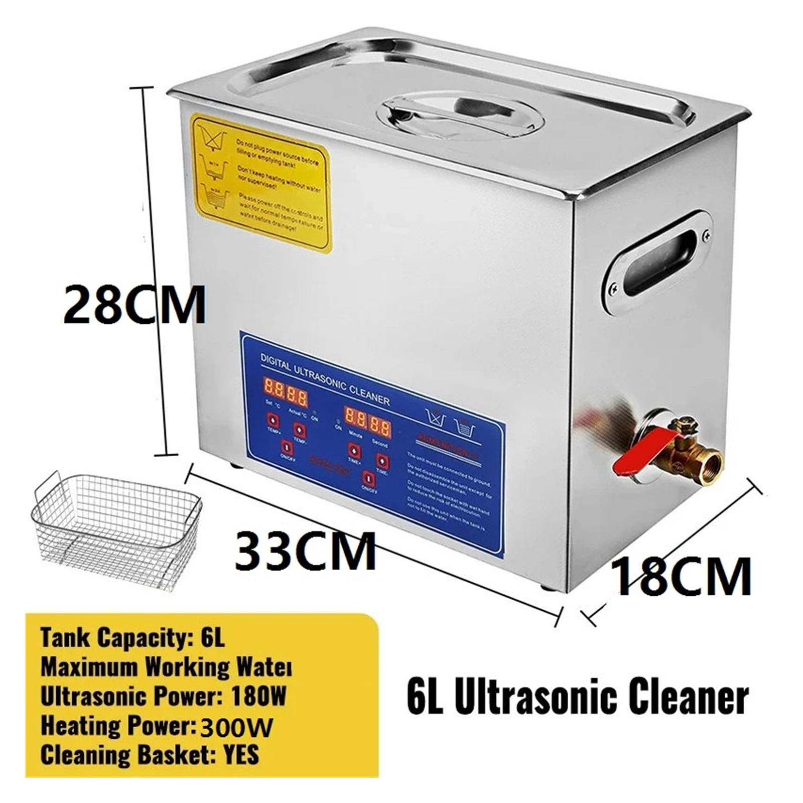 Ultrasonic Cleaner Lave-Dishes Portable Washing Machine Ultrasound Home Clean Appliances