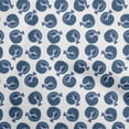 thumbnail image 1 of oneOone Cotton Poplin Twill Medium Blue Fabric Pomegranate Quilting Supplies Print Sewing Fabric By The Yard 56 Inch Wide, 1 of 4