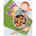 thumbnail image 3 of Green Happy Easter Kitchen Dish Towels for Drying Dishes Set of 4, Spring Easter Eggs Floral Plaid Waffle Weave Microfiber Hand Tea Bathroom Towels Quick Dry & Absorbent Towel 12x12, 3 of 7