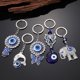 thumbnail image 2 of Llavero animal de encargo del elefante de los accesorios calientes de los llaveros del mal de ojo del metal de la buena suerte de la venta para los niños, 2 of 3