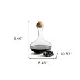 thumbnail image 2 of Crystal Glass Stemless Red Wine Glass, 2 of 6