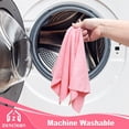 thumbnail image 5 of ZenClean Microfiber Cleaning Cloths Roll 30 Pack (Pink), 5 of 9