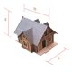 thumbnail image 4 of Casa miniatura de bricolaje, 4 of 9