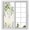 Grass Green, variant on Sage Green Eucalyptus Window Privacy Film, Farmhouse Weeping Leaves Linen Static Cling UV Sun Blocking Heat Control Window Tint Day and Night, Non-Adhesive One Way Windows Privacy Cover 29.5''x78.7''