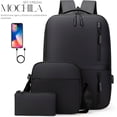 thumbnail image 3 of Mochilas Backpack Shendy Vendy Impermeable Puerto Usb Set 3pzs, 3 of 5