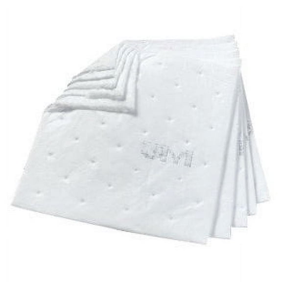 3M Petroleum Sorbent Pad High Capacity 17"x19"