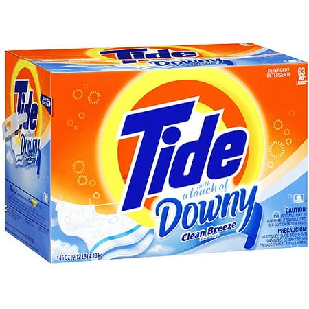 Tide Pwd W/downy Clean Breeze 63use