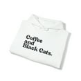 thumbnail image 4 of Black Cat Lover 70s Retro Owner Mom Dad Hoodie, Gifts, Hooded Sweatshirt, 4 of 4