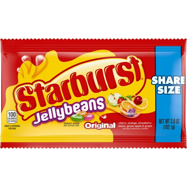 Starburst Original Jellybeans 3.6 oz. Bag