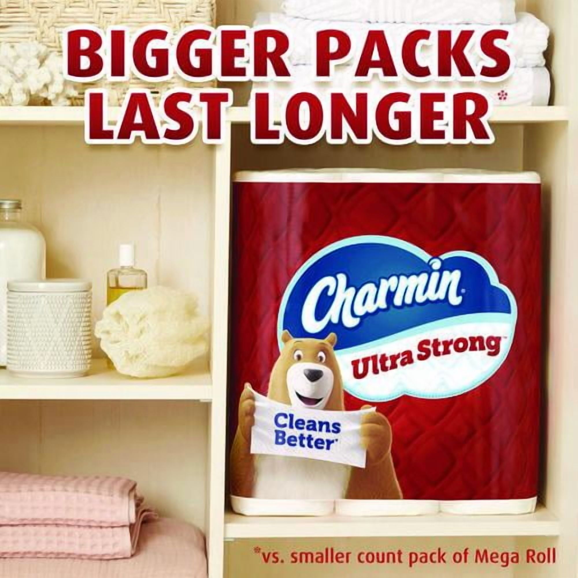 Ultra Strong Bathroom Tissue, Septic Safe, 2-Ply, White, 220 Sheets/Roll, 18 Rolls/Pack | Bundle of 2