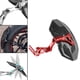 thumbnail image 5 of Guardabarros trasero para motocicleta, compatible con M3 Rojo, 5 of 9