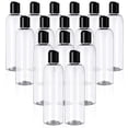 thumbnail image 1 of Botellas de viaje de plástico Zubebe 250 ml (36 unidades) con tapa en la parte superior, 1 of 7