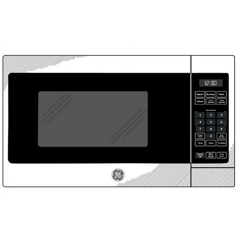 GE 0.7 Cu. Ft. Capacity Countertop Microwave Oven Stainless