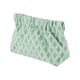 thumbnail image 1 of 1 Pc Bolsa de Maquillaje con Cierre a Presión para Mujeres, Bordado, para Actividades al Aire Libre, Gimnasio, Lona Verde-Grande, 1 of 3