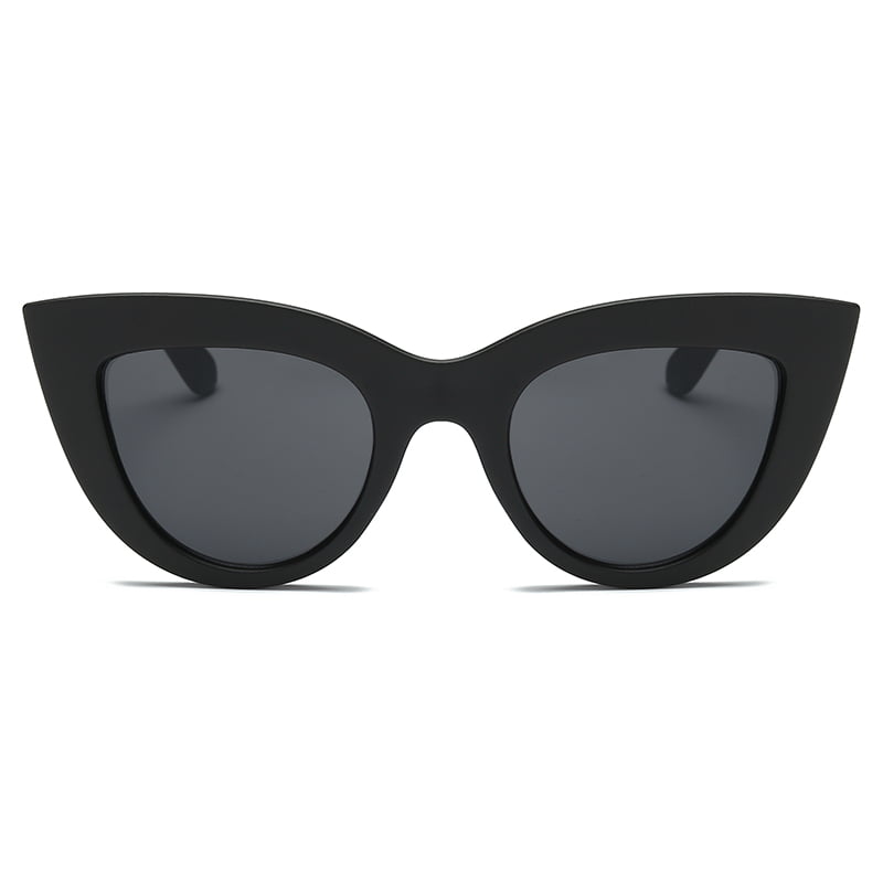 Black Cat Eye Polarized Sunglasses Retro Classic Vintage Design Women Fashion 