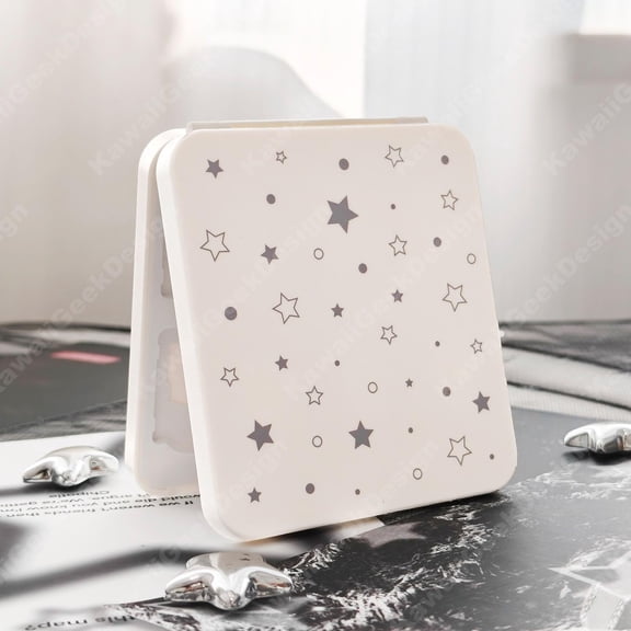 Nintendo Switch Game Card Holder | Star Pattern Cartridge Case | Holds 12 Games | Cute Portable Storage Organizer