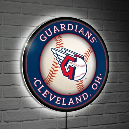 Cleveland Guardians LED XL Round Wall D-cor