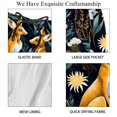 thumbnail image 4 of luoweisi Men's Beach Shorts Quick Dry Swim Trunks with Mesh Lining Kangaroo L, 4 of 5