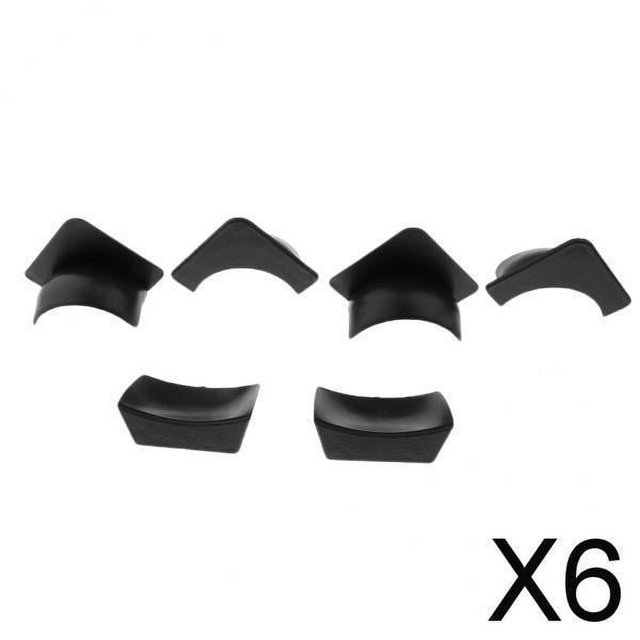 Colaxi Ensemble de Doublures de Poche pour Table de Billard - Kit Complet de Remplacement pour Tables de Billard 6 Pcs