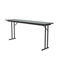 Correll Commercial Laminate 18" x 72" Folding Off-Set Leg Seminar Table - ST1872TF