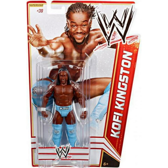WWE Wrestling Basic Series 19 Kofi Kingston Action Figure